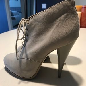 Topshop Laced Booties